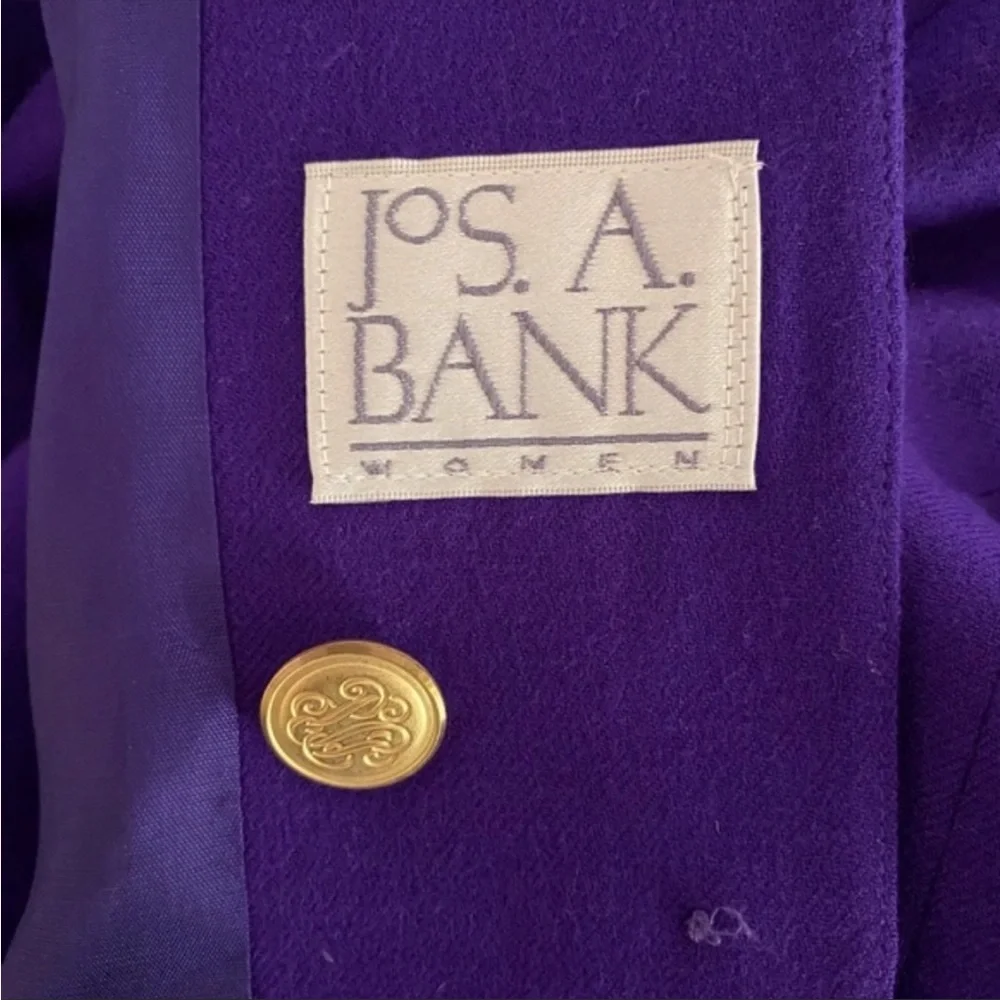 90s Wool Purple Jacket 10